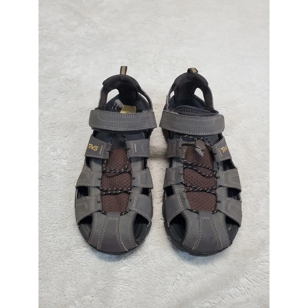 Teva Forebay Brown Shoes Sandals‎ Men 11 Gorp Casual Outdoor Hiking Fisherman
